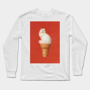 Cat Ice-cream Long Sleeve T-Shirt